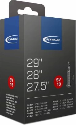 Schwalbe SV19 - Binnenband Mountainbike Van 27.5 Tem 29 Inch - Frans Ventiel - 40 Mm - 28 X 1 1/2 - 150 - 235 - -Extreem Snel Rijden 736x1200 5