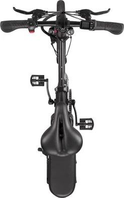 F-Wheel DYU A5 - Elektrische Vouwfiets - E Bike - 14 Inch - 7.5 Ah - 25km/u - Zwart -Extreem Snel Rijden 754x1200 1