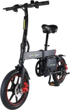 Elektrische Vouwfiets - Windgoo B20 PRO + Stepgo Reistas - 25 Km/h - Elektrische Fiets Opvouwbaar - Plooifiets Voor Kinderen & Volwassenen -Extreem Snel Rijden 761x1200 1