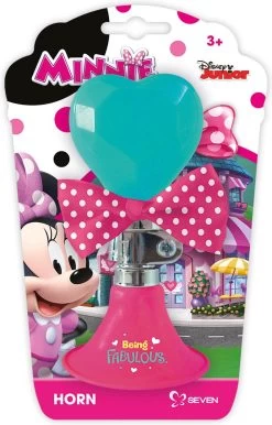 Disney Fietstoeter Minnie Mouse 6,5 X 14 Cm Roze/mintgroen -Extreem Snel Rijden 768x1200 3