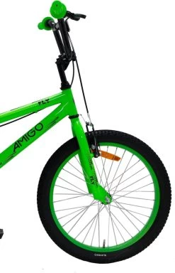 Amigo Fly - BMX Fiets 20 Inch - Fietscross Voor Jongens En Meisjes - Groen -Extreem Snel Rijden 771x1200