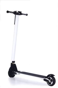 * SUPERDEAL * Techno LITE - Elektrische Step - Super Lichtgewicht - 23 Km/u - 3 Rijstanden - Opvouwbaar - Met LED Verlichting Voor & Achter - Wit -Extreem Snel Rijden 800x1200 22