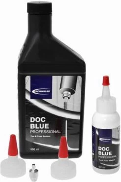 Schwalbe Doc Blue Professional - Bandenreparatiekit - 500 Ml -Extreem Snel Rijden 803x1200