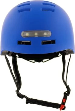 Sajan Fietshelm - Skatehelm Helm Mat-Blauw - LED Verlichting - Maat-S -Extreem Snel Rijden 808x1200 4