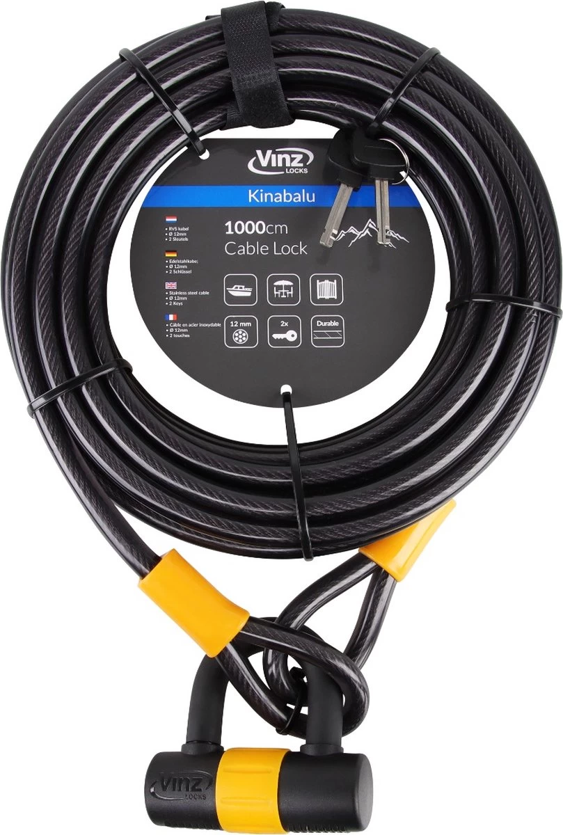 VINZ Kinabalu Kabelslot 12mm X 10 Meter Bootslot / Tuinmeubel Slot / Terras Slot 1000 Cm 7 VINZ Kinabalu Kabelslot 12mm X 10 Meter Bootslot / Tuinmeubel Slot / Terras Slot 1000 Cm - Afbeelding 5