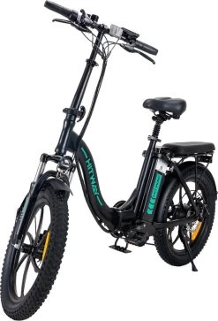 Hitway BK6 Elektrische Fiets | Opvouwbare E-bike | 20 Inch Fat Tire | 350W Motor | 10Ah | Zwart/Groen 20 Hitway BK6 Elektrische Fiets | Opvouwbare E-bike | 20 Inch Fat Tire | 350W Motor | 10Ah | Zwart/Groen -Extreem Snel Rijden 817x1200 1