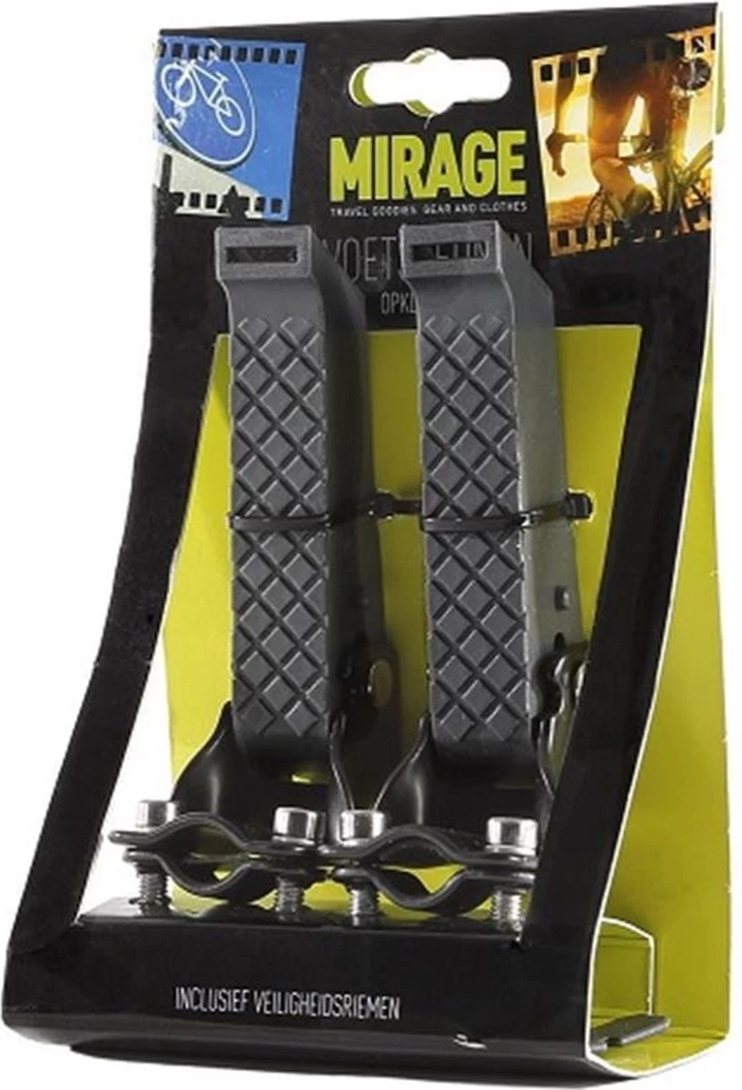 ROJO Rugsteun Bagagedrager + Fietskussen Bagagedrager + Voetsteunen (Universele Set) 5 ROJO Rugsteun Bagagedrager + Fietskussen Bagagedrager + Voetsteunen (Universele Set) - Afbeelding 3