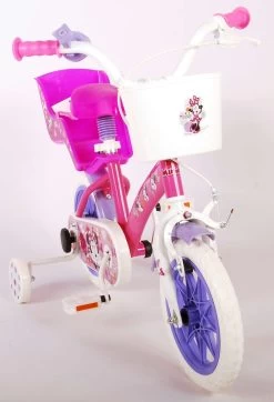 Disney Minnie Cutest Ever! Kinderfiets - Meiden - 12 Inch - Roze - Doortrapper -Extreem Snel Rijden 819x1200