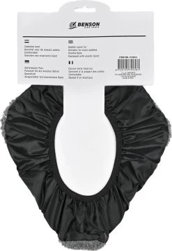 Benson Universele Fiets Zadeldek - Imitatie Schapenvacht - Bont - Grijs -Extreem Snel Rijden 823x1200