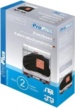 ProPlus Fietsbeschermhoes Voor 2 Fietsen Met Zichttas Voor Waarschuwingsbord Voor Caravans En Campers -Extreem Snel Rijden 835x1200 4