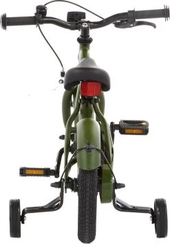 Nogan Harley - Kinderfiets - Jongensfiets - 12 Inch - Leger Groen -Extreem Snel Rijden 837x1200
