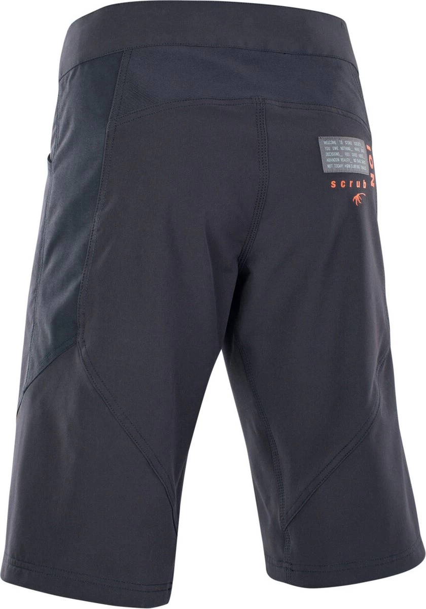 ION Scrub AMP Fietsshorts Heren, Zwart 4 ION Scrub AMP Fietsshorts Heren, Zwart - Afbeelding 2