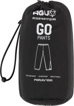 AGU GO Regenbroek Essential Unisex - Zwart - S - Dames & Heren - Waterdicht & Ademend -Extreem Snel Rijden 841x1200 5