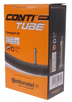 Continental Compact 20 - Binnenband Fiets - Frans Ventiel - 40 Mm - 20 X 1 1/4 - 1 3/8 - 1.75 - 2.00 -Extreem Snel Rijden 843x1200 1