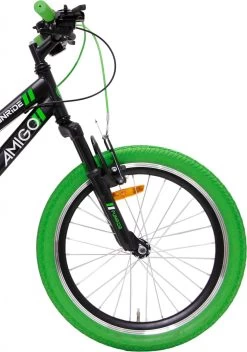 Amigo Fun Ride - Mountainbike 20 Inch - Voor Jongens En Meisjes - Met 7 Versnellingen - Zwart/Groen 13 Amigo Fun Ride - Mountainbike 20 Inch - Voor Jongens En Meisjes - Met 7 Versnellingen - Zwart/Groen -Extreem Snel Rijden 843x1200