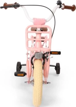 SJOEF Classic Meisjesfiets 12 Inch - Roze -Extreem Snel Rijden 852x1200