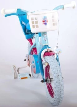 Volare Disney Frozen 2 Kinderfiets - Meisjes - 12 Inch - Blauw/Paars -Extreem Snel Rijden 866x1200 1