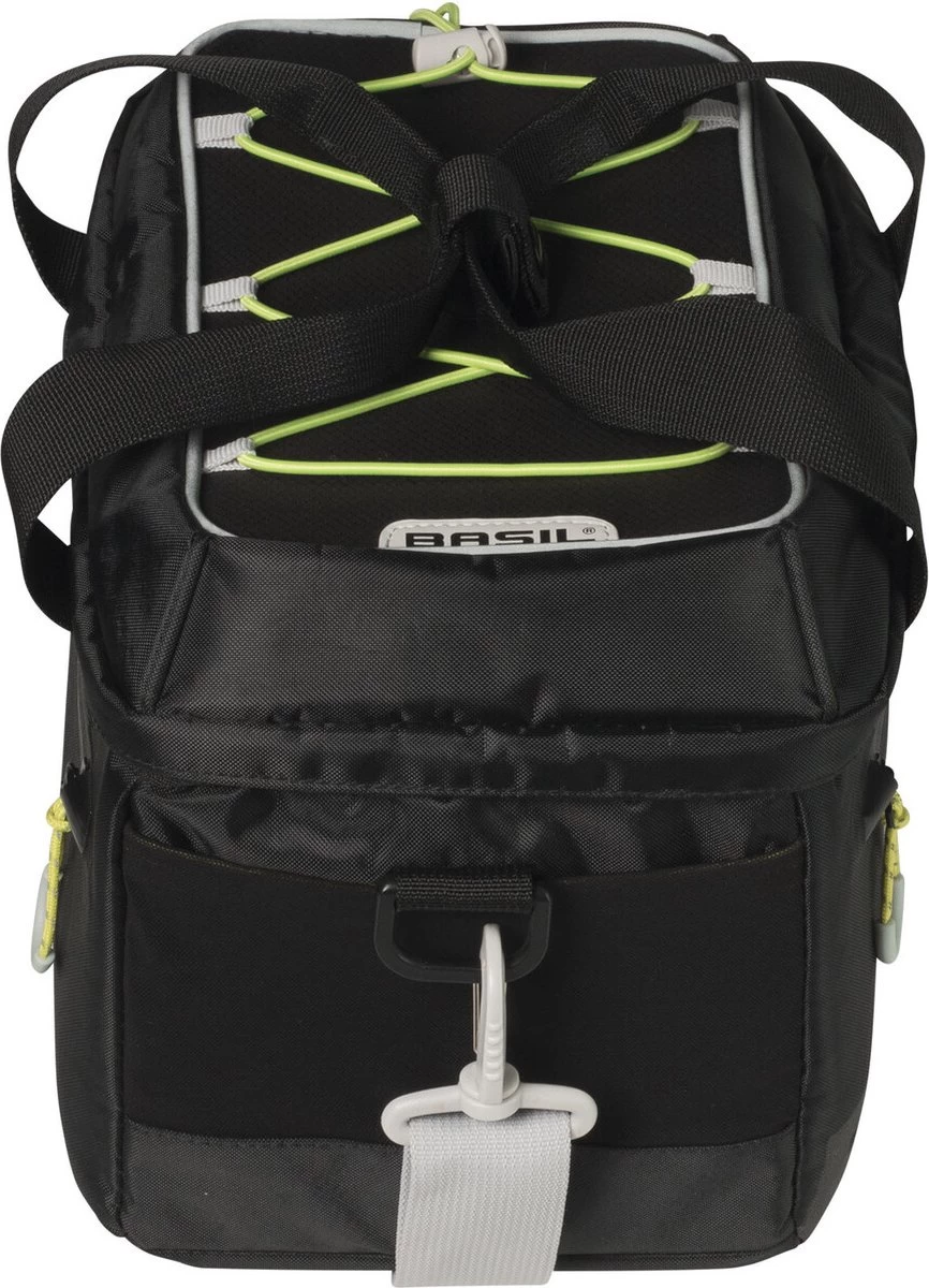 Basil Miles Trunkbag MIK - Bagagedragertas - Zwart - 7 Liter 5 Basil Miles Trunkbag MIK - Bagagedragertas - Zwart - 7 Liter - Afbeelding 3