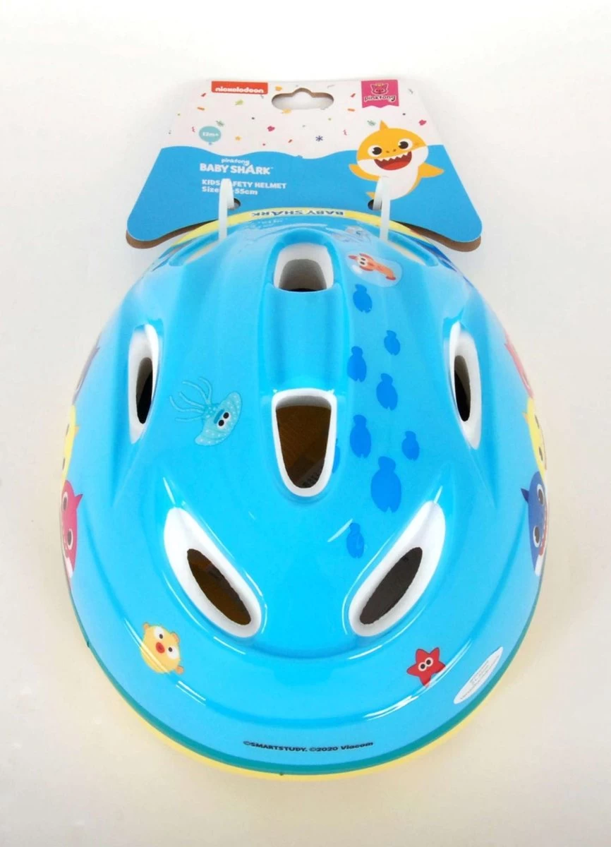 Volare Baby Shark Fietshelm - Skatehelm - 51 - 55 Cm 12 Volare Baby Shark Fietshelm - Skatehelm - 51 - 55 Cm - Afbeelding 10