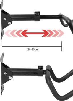 Professioneel Fiets Ophangsysteem - Verstelbaar - Muurbeugel Voor Fietsen - Fietshaak - Ophangbeugel - Fietsbeugel - Fiets Ophangrek -Extreem Snel Rijden 868x1200 3