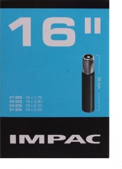 Impac Binnenband 16 X 1.75/2.125 (47/57-305) Av 35mm -Extreem Snel Rijden 869x1200 2