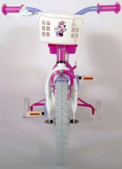 Volare Disney Minnie Cutest Ever! - Kinderfiets - Meisjes - 14 Inch - Roze -Extreem Snel Rijden 871x1200 1