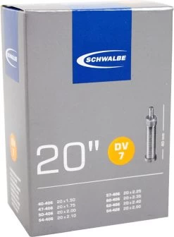 Schwalbe Binnenband 20 X 1.50/2.50 (40/62-406) Dv 40 Mm -Extreem Snel Rijden 882x1200 2