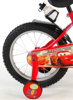 Volare Disney Cars Kinderfiets - Jongens - 16 Inch - Rood -Extreem Snel Rijden 882x1200