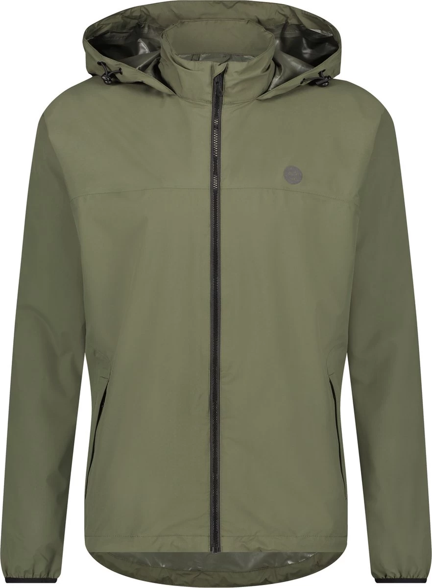 AGU GO Regenpak Essential Dames & Heren - Groen - XL - Waterdicht & Ademend 4 AGU GO Regenpak Essential Dames & Heren - Groen - XL - Waterdicht & Ademend - Afbeelding 2