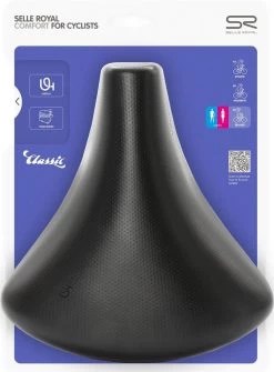 Selle Royal Fietszadel Holland Unitech - Zwart -Extreem Snel Rijden 885x1200 3