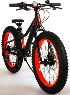 Volare Gradient Kinderfiets – Jongens – 20 Inch – Zwart Oranje Rood – 6 Speed – Prime Collection -Extreem Snel Rijden 890x1200