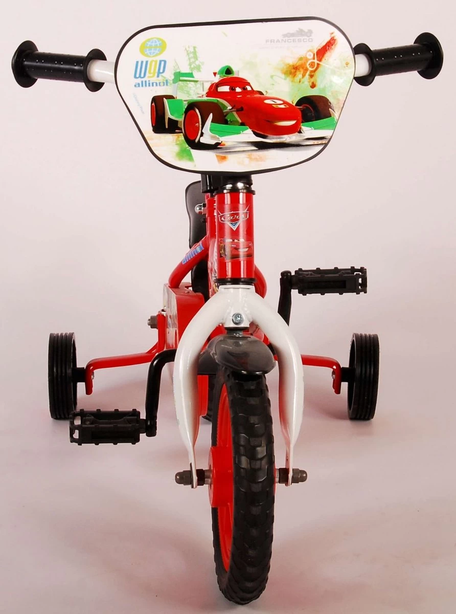 Disney Cars Kinderfiets - Jongens - 10 Inch - Rood - Doortrapper 7 Disney Cars Kinderfiets - Jongens - 10 Inch - Rood - Doortrapper - Afbeelding 5