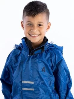 Ralka Regenpak Junior - Irma - Blauw - 176 -Extreem Snel Rijden 895x1200 3