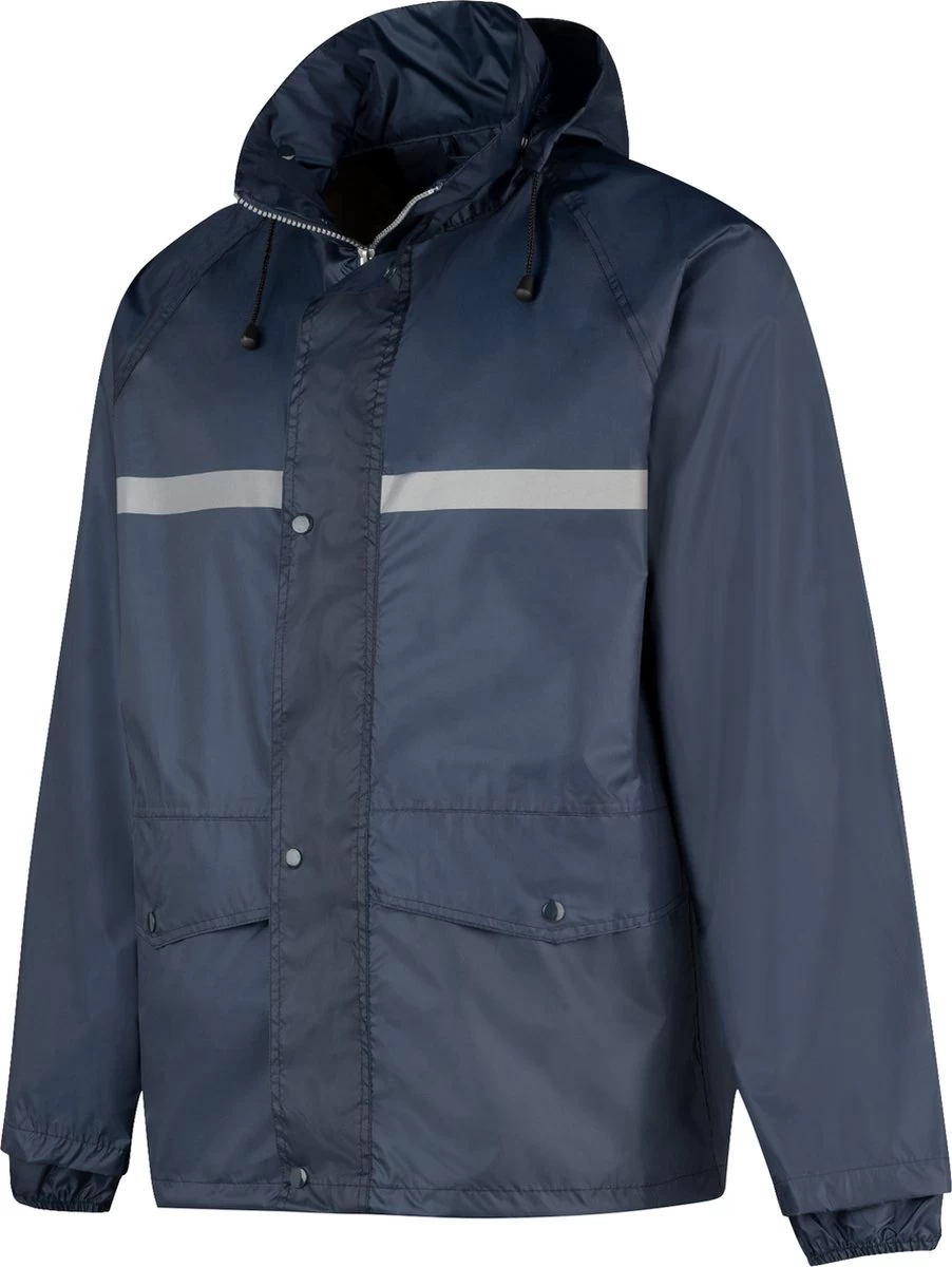 BJØRNSON Dusch Regenpak Dames & Heren - Waterdicht - Maat 3XL - Donkerblauw 19 BJØRNSON Dusch Regenpak Dames & Heren - Waterdicht - Maat 3XL - Donkerblauw - Afbeelding 17