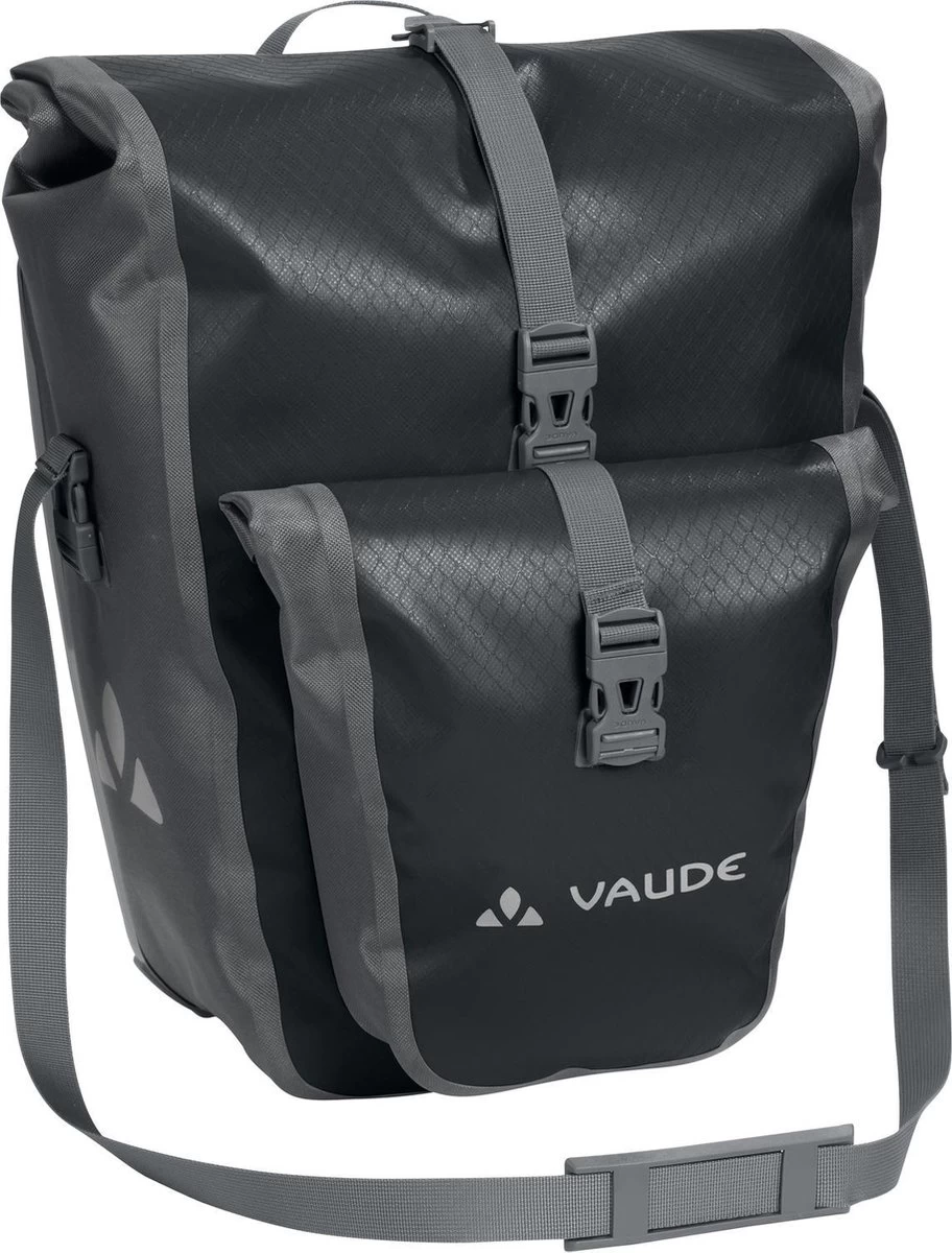 VAUDE Aqua Back Plus Fietstas - 51 L - Black - Rolsluiting Naar Boven En Onderen Afsluitbaar 4 VAUDE Aqua Back Plus Fietstas - 51 L - Black - Rolsluiting Naar Boven En Onderen Afsluitbaar - Afbeelding 2