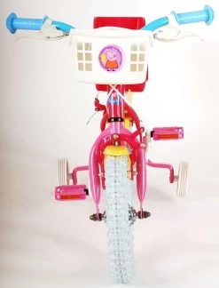 Volare Peppa Pig Kinderfiets - Meisjes - 12 Inch - Roze - 2 Handremmen -Extreem Snel Rijden 914x1200