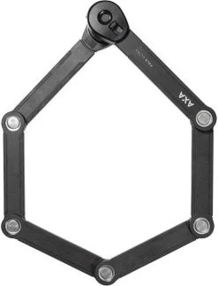 AXA Fold Ultra 90 Vouwslot - Fietsslot - ART 2 - Voor Elk Type Fiets - Met Houder - 90 Cm - Zwart -Extreem Snel Rijden 914x1200 3