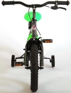 Volare Sportivo Kinderfiets - Jongens - 14 Inch - Neon Groen/Zwart - 95% Afgemonteerd -Extreem Snel Rijden 915x1200