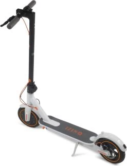 IZINQ PRO250 - Elektrische Step - Topsnelheid 30 Km/u - 30/35 Km Actieradius - 8.5" Luchtbanden - Lithium 7.8Ah 36V Accu - Wit/Oranje - Electric Scooter - Volwassenen En Kinderen - Met App -Extreem Snel Rijden 917x1200