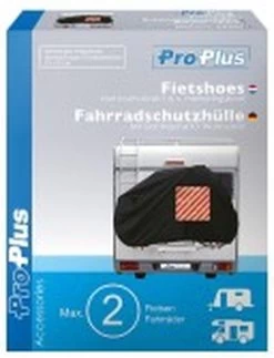 ProPlus Fietsbeschermhoes Voor 2 Fietsen Met Zichttas Voor Waarschuwingsbord Voor Caravans En Campers -Extreem Snel Rijden 919x1200 5