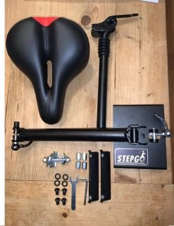 Zadel Voor Xiaomi Elektrische Step | Zitje Voor E-scooter | Verstelbaar | Zwart/Rood -Extreem Snel Rijden 924x1200 1