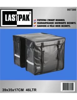 Lastpak Bisonyl - Dubbele Fietstas - 46 L - Zwart -Extreem Snel Rijden 928x1200 8