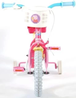 Volare Peppa Pig Kinderfiets - Meisjes - 12 Inch - Roze -Extreem Snel Rijden 936x1200