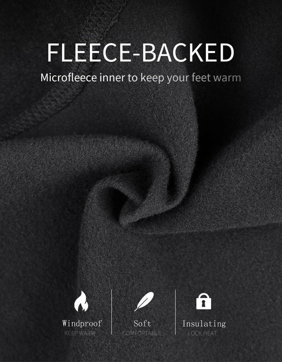 Giyo Overschoenen - Maat 41-43 (L) - 1 Paar - Mountainbike - Wielrennen - Zwart - Wind En Waterdicht - Waterproof - Regen - Vorst 7 Giyo Overschoenen - Maat 41-43 (L) - 1 Paar - Mountainbike - Wielrennen - Zwart - Wind En Waterdicht - Waterproof - Regen - Vorst - Afbeelding 5