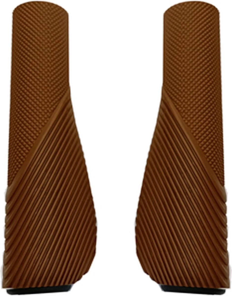 Fiets Handvatten Comfort Caramel Bruin 130 Mm, Mooie, Comfortabele En Fijne Fietshandvatten Met Goede Grip 3 Fiets Handvatten Comfort Caramel Bruin 130 Mm, Mooie, Comfortabele En Fijne Fietshandvatten Met Goede Grip