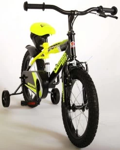 Volare Sportivo Kinderfiets - Jongens - 16 Inch - Neon Geel Zwart - 95% Afgemonteerd -Extreem Snel Rijden 961x1200
