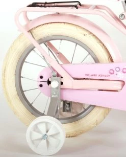 Volare Ashley Kinderfiets - Meisjes - 14 Inch - Roze - 95% Afgemonteerd -Extreem Snel Rijden 964x1200