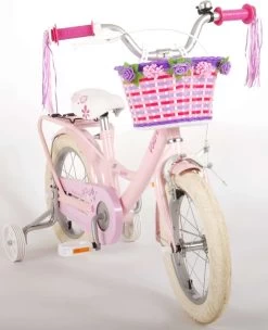 Volare Ashley Kinderfiets - Meisjes - 14 Inch - Roze - 95% Afgemonteerd -Extreem Snel Rijden 976x1200
