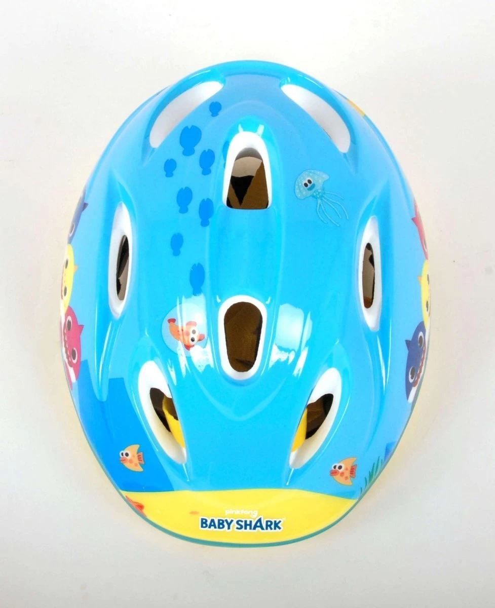 Volare Baby Shark Fietshelm - Skatehelm - 51 - 55 Cm 10 Volare Baby Shark Fietshelm - Skatehelm - 51 - 55 Cm - Afbeelding 8