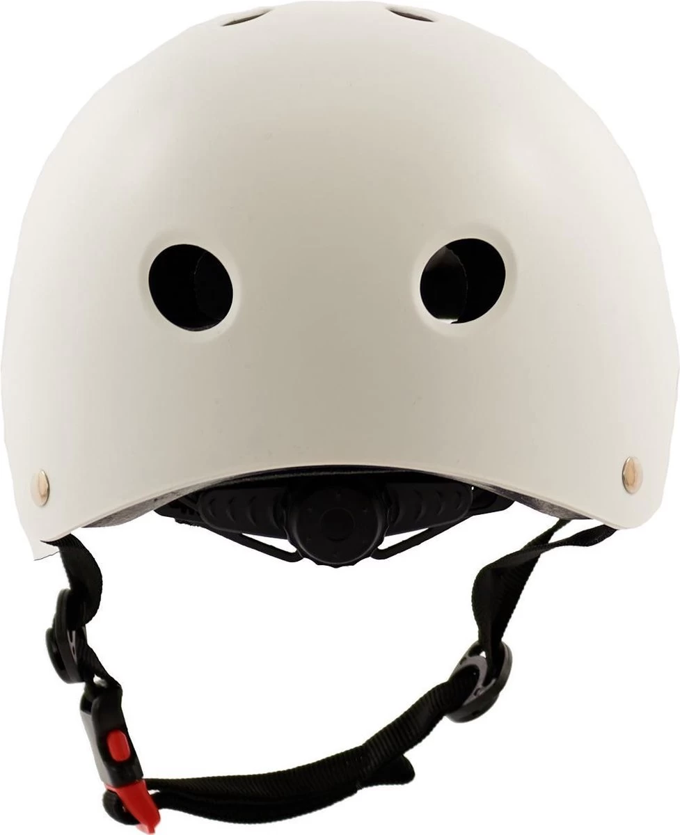 Sajan Fietshelm - Skatehelm - Helm Mat-Wit- Maat-S 4 Sajan Fietshelm - Skatehelm - Helm Mat-Wit- Maat-S - Afbeelding 2